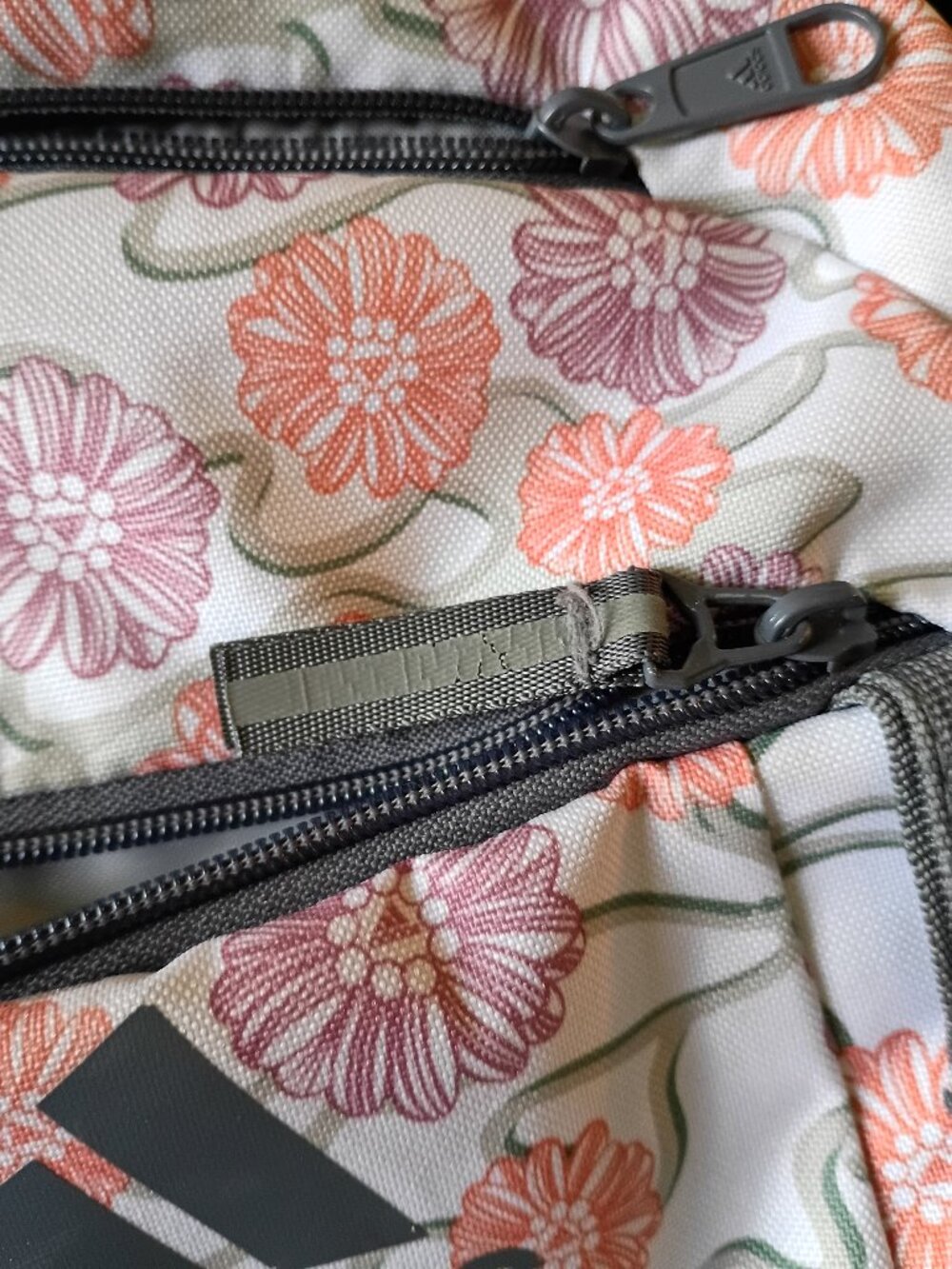 adidas Excel 6 Backpack Seed Camo Floral White / Wonder Clay / Onix Grey - Picture 14 of 15